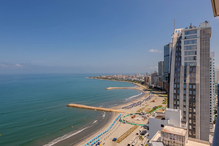 Lujoso Vista al Mar, Centro Histórico Morros City