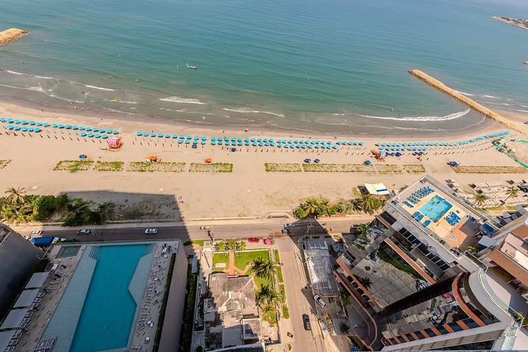 Lujoso Vista al Mar, Centro Histórico Morros City
