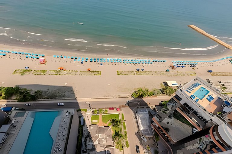 Lujoso Vista al Mar, Centro Histórico Morros City