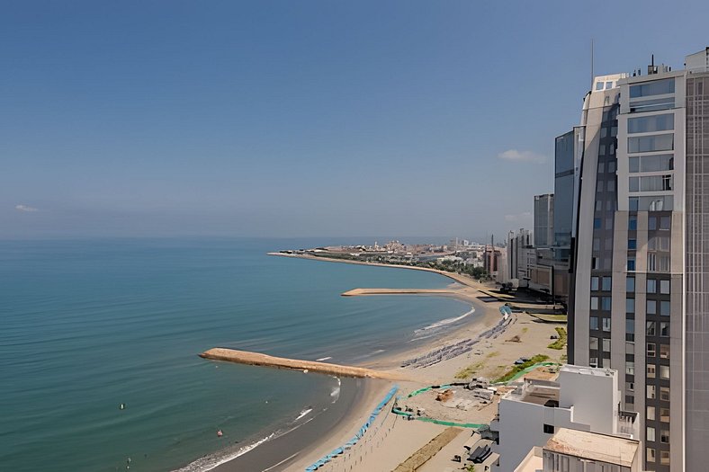 Lujoso Vista al Mar, Centro Histórico Morros City