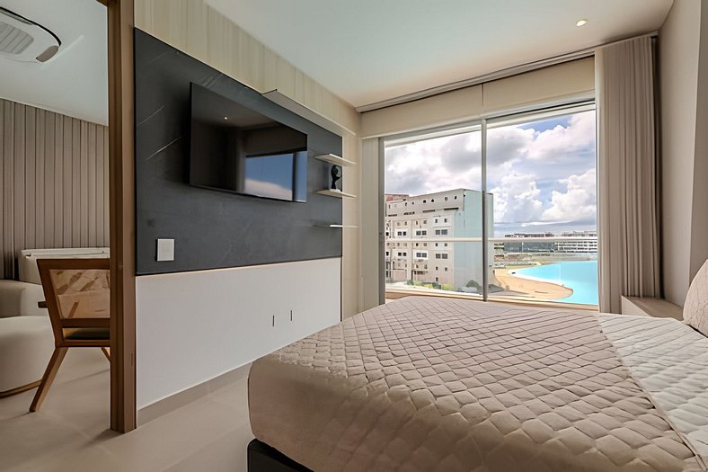 Luxurious Brand New/ Oasis Laguna Cristalina 2BR