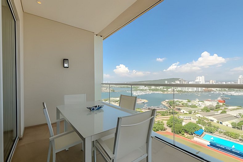 Luxury H2 piso 19 / Sea Bay View & Historic Center