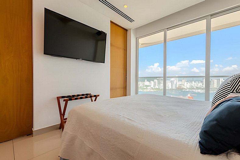 Luxury H2 piso 19 / Sea Bay View & Historic Center