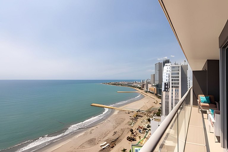 Vista al Mar y Centro Histórico “Morros City” 26fl